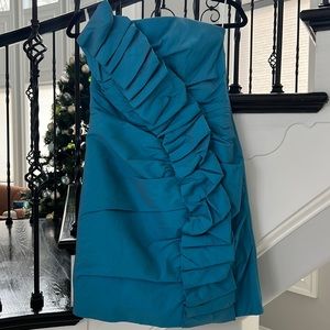 Teal/ blue colored, Jessica McClintock Cocktail dress